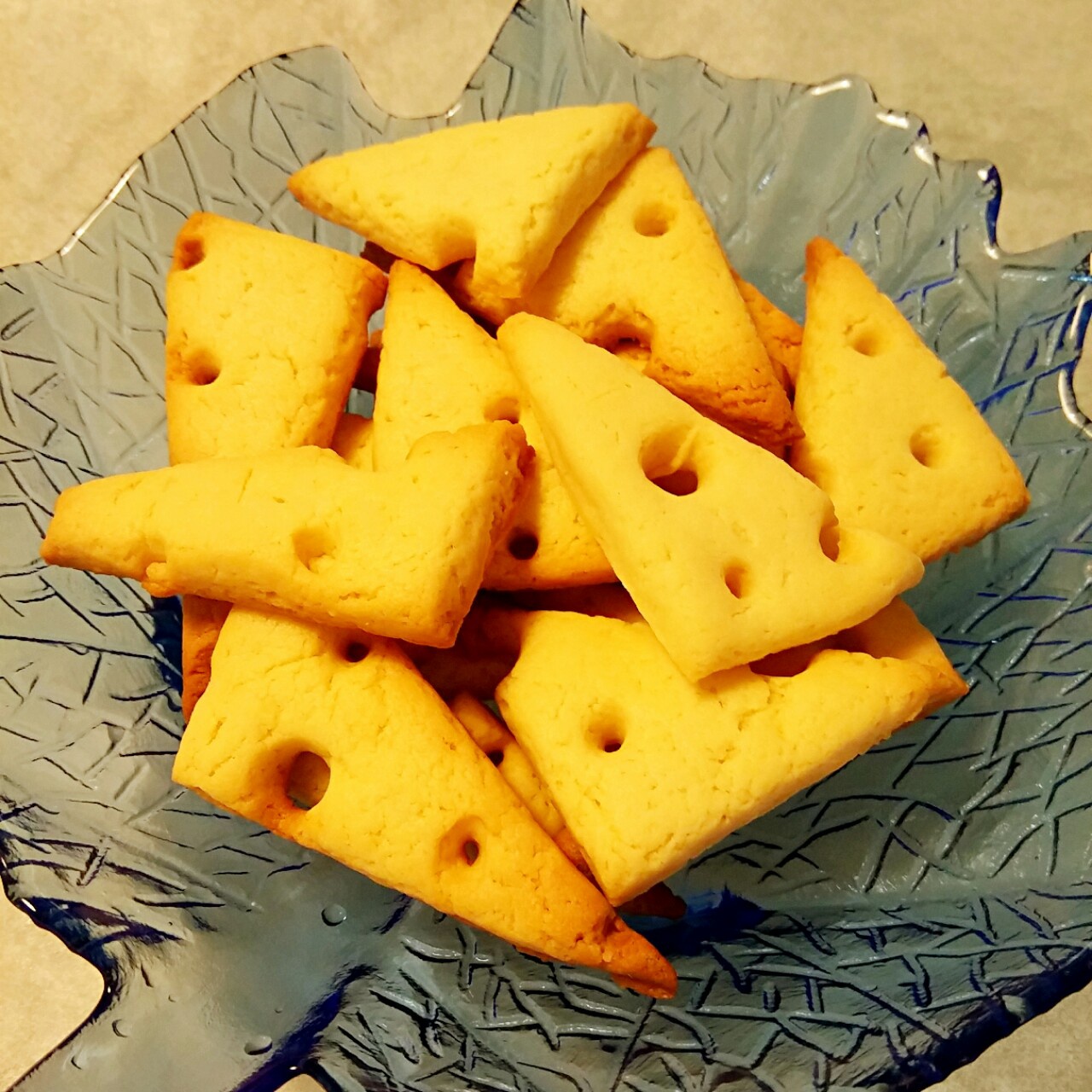 萌萌的奶酪饼干