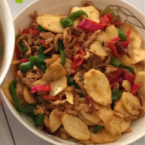 茭白炒肉