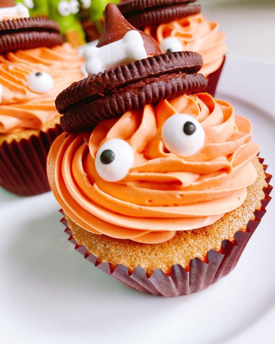 【万圣节】女巫帽子cupcake—美的T7-L382B智烤大师