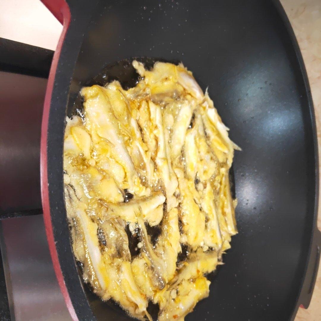 小时候的味道之油炸小鱼仔