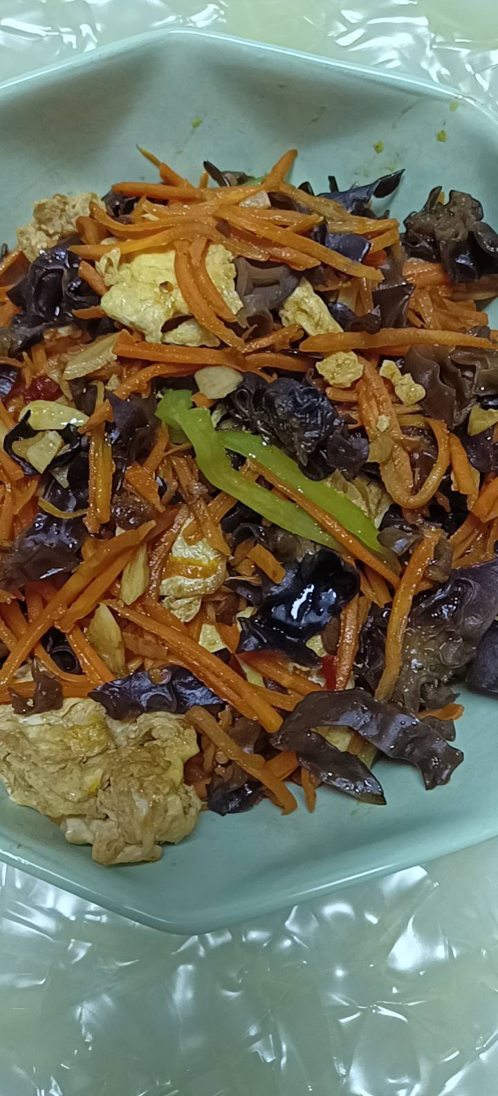 下饭菜鱼香鸡蛋