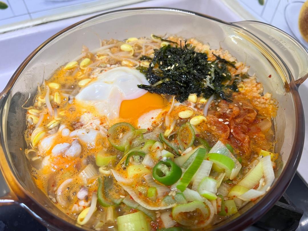 韩式豆芽汤饭