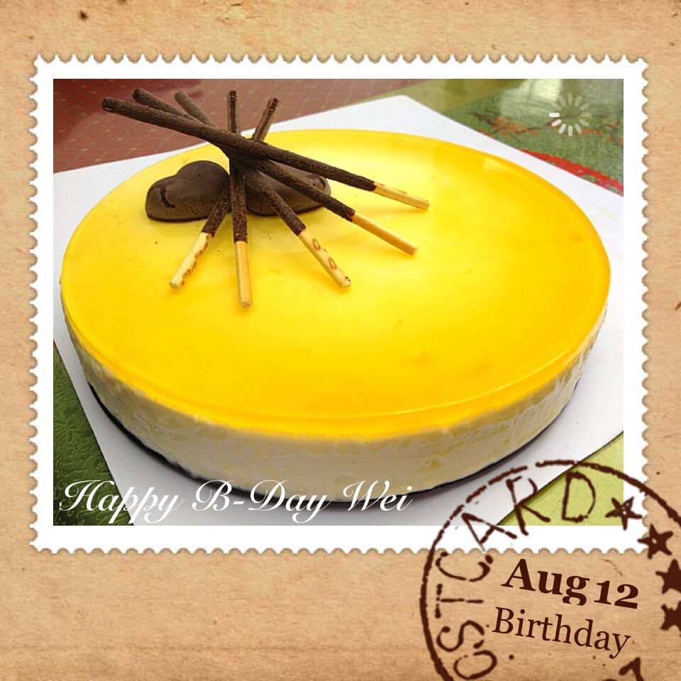 冻柠檬芝士蛋糕