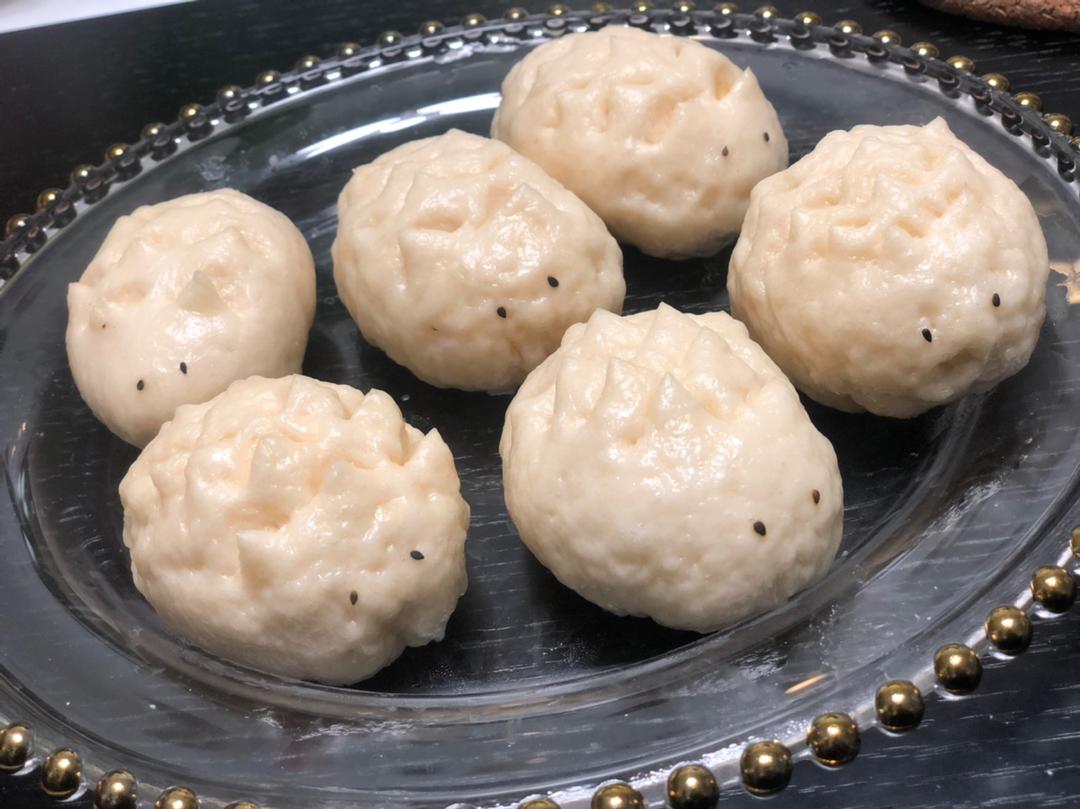 自制无油奶黄包