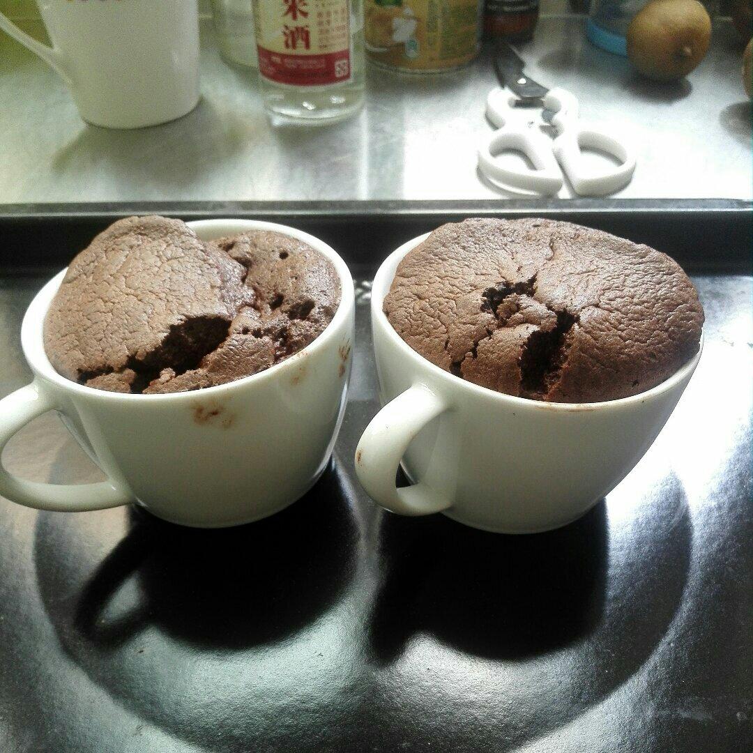 巧克力舒芙蕾（Bitter Chocolate Souffles）