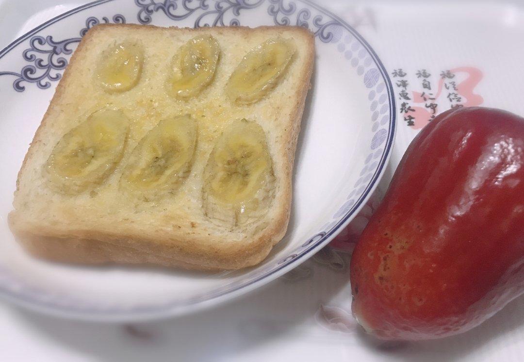 香蕉烤吐司