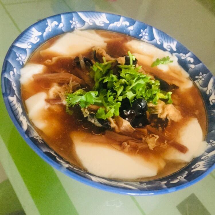 鲜香卤汁豆腐脑