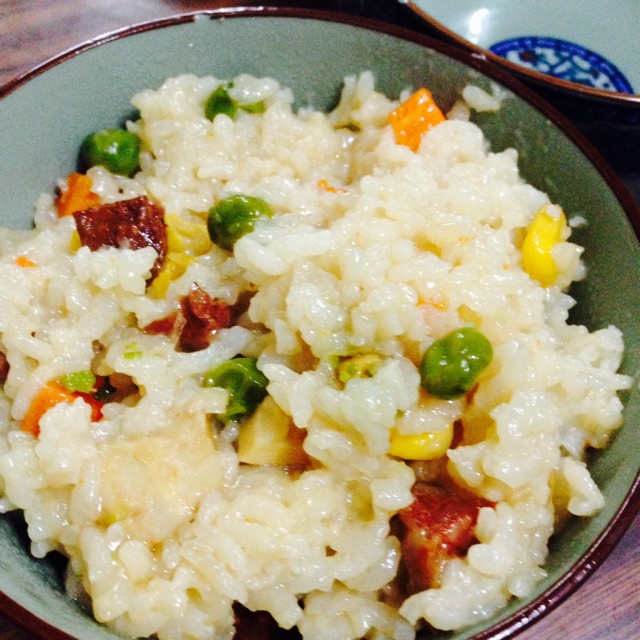 腊肠焖饭