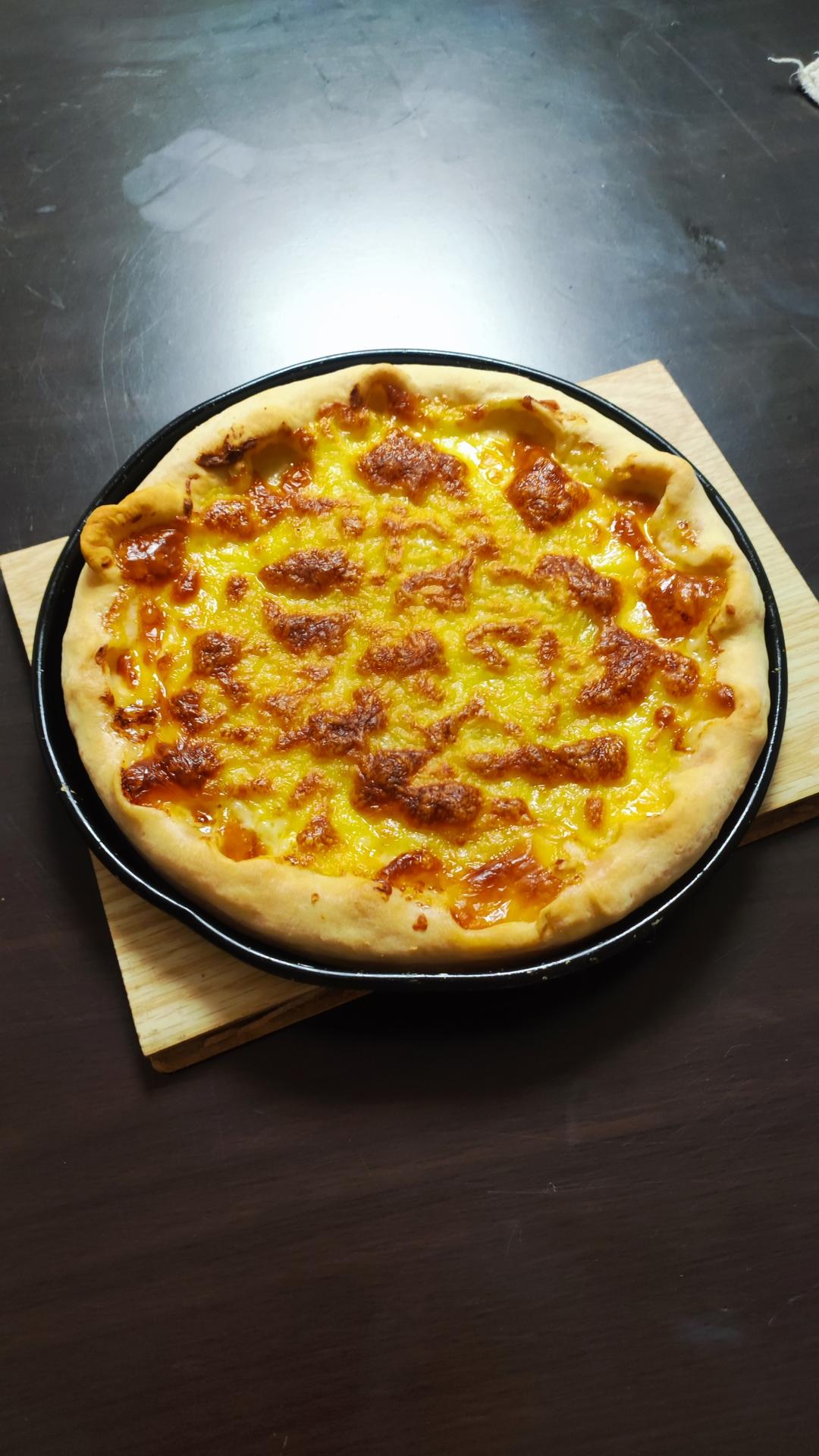 自制8寸榴莲芝士披萨（简单好吃不输必胜客）