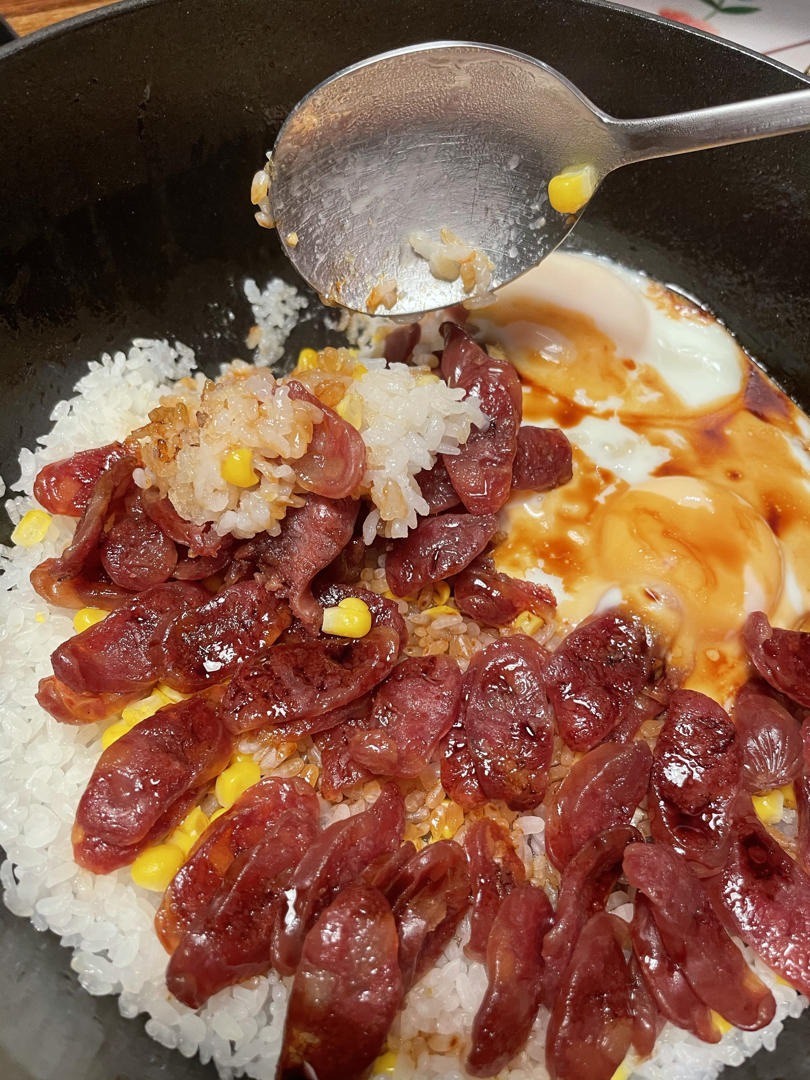 北鼎铸铁锅食谱｜煲仔饭