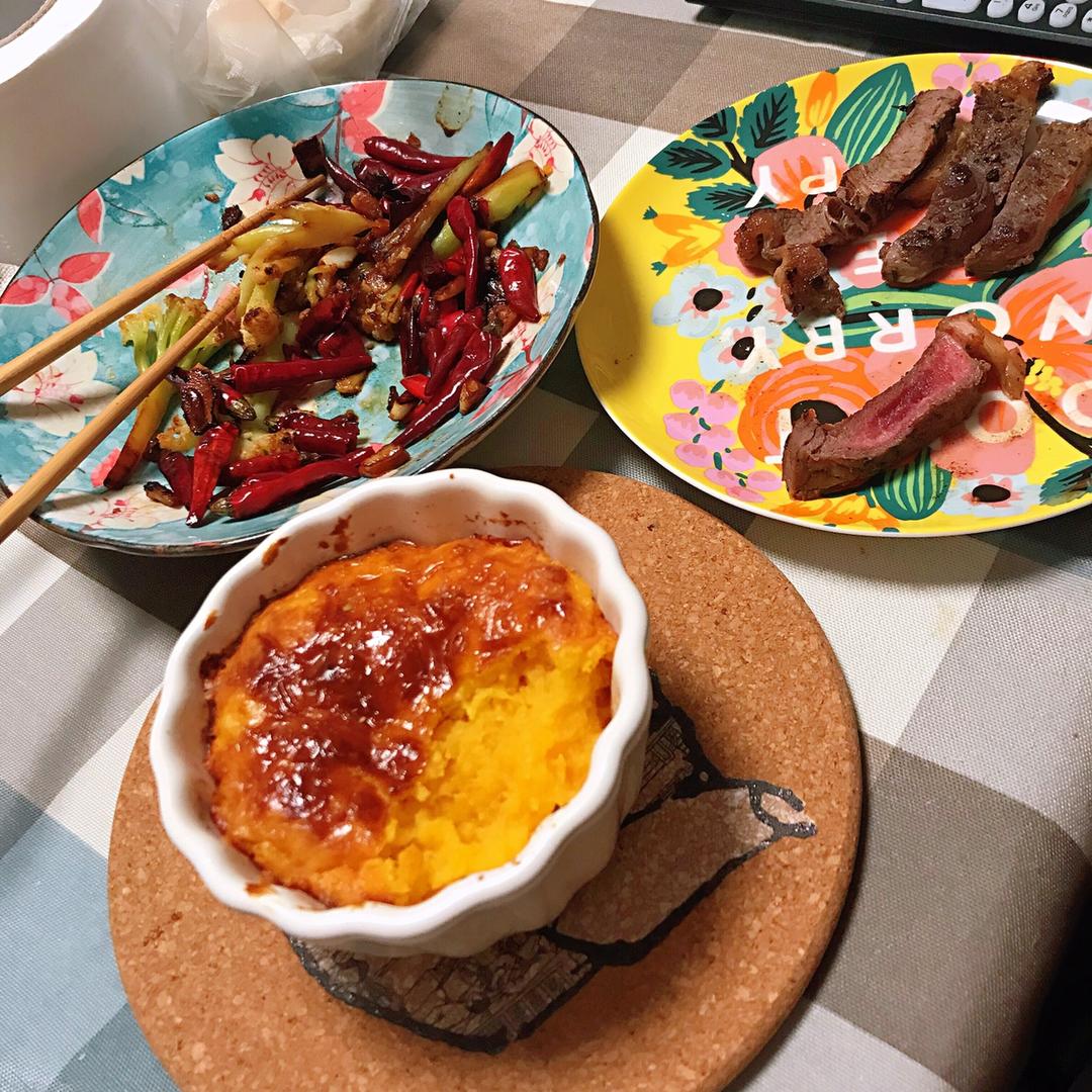 芝士奶油焗红薯