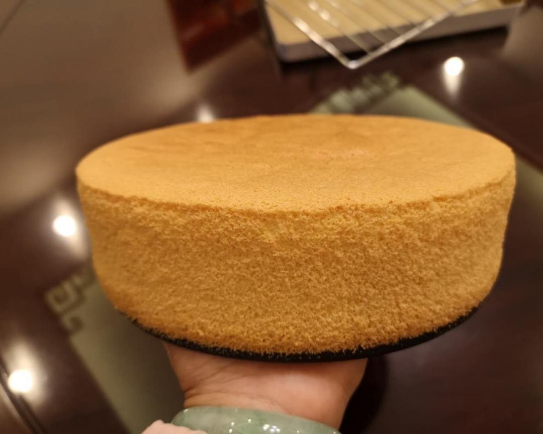 超详细八寸戚风蛋糕