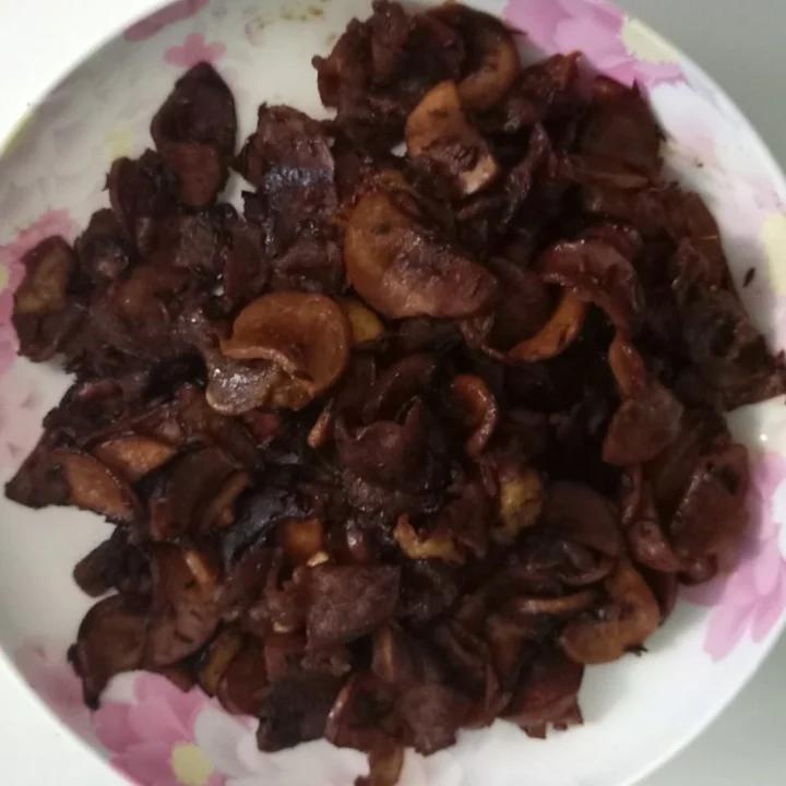 绝对美味的孜然杏鲍菇