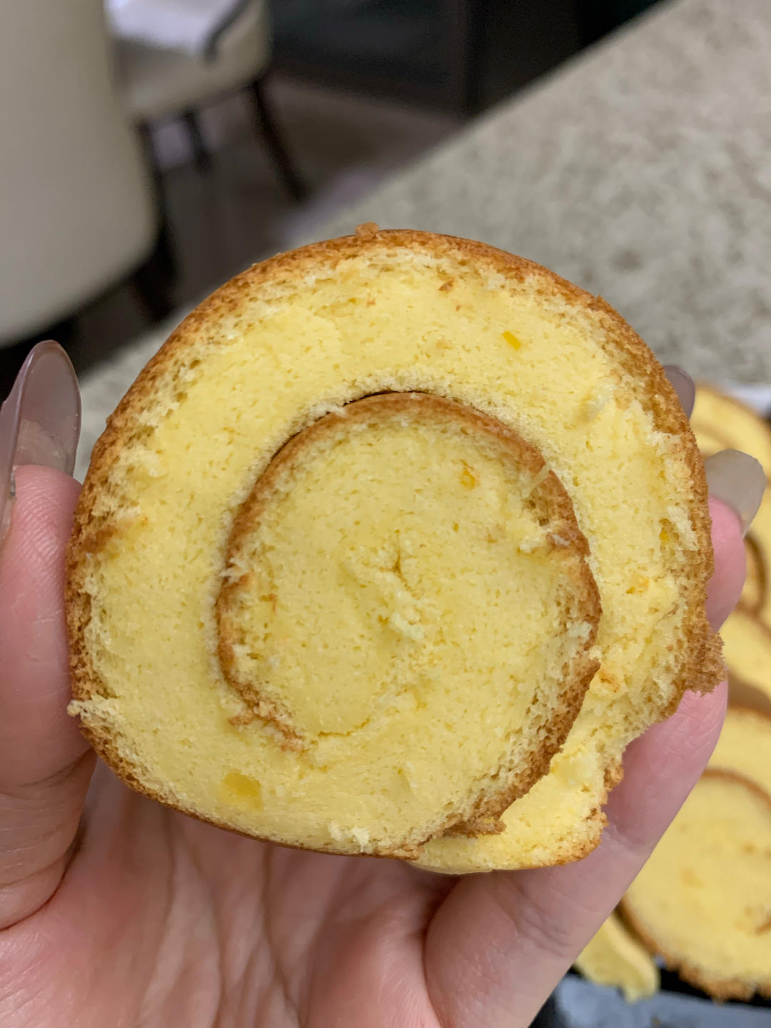 原味蛋糕卷
