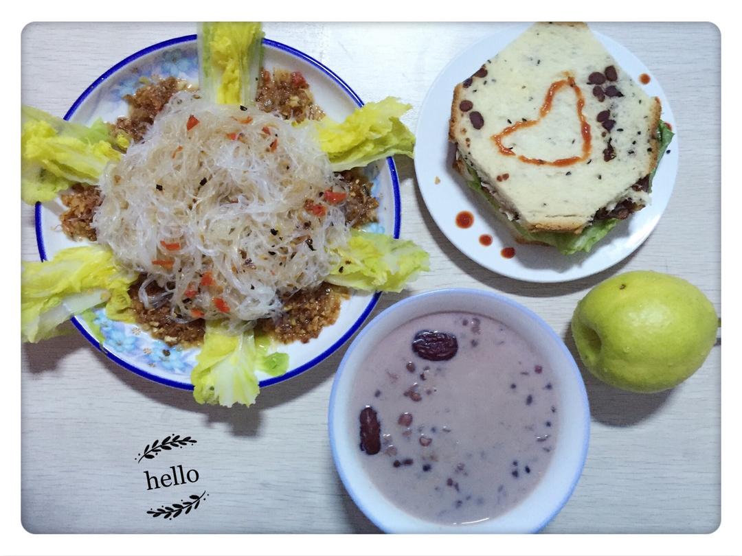蒜蓉粉丝娃娃菜