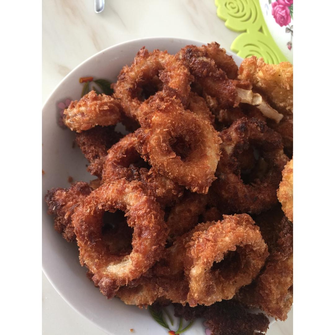 酥炸鱿鱼圈——好吃到停不了口