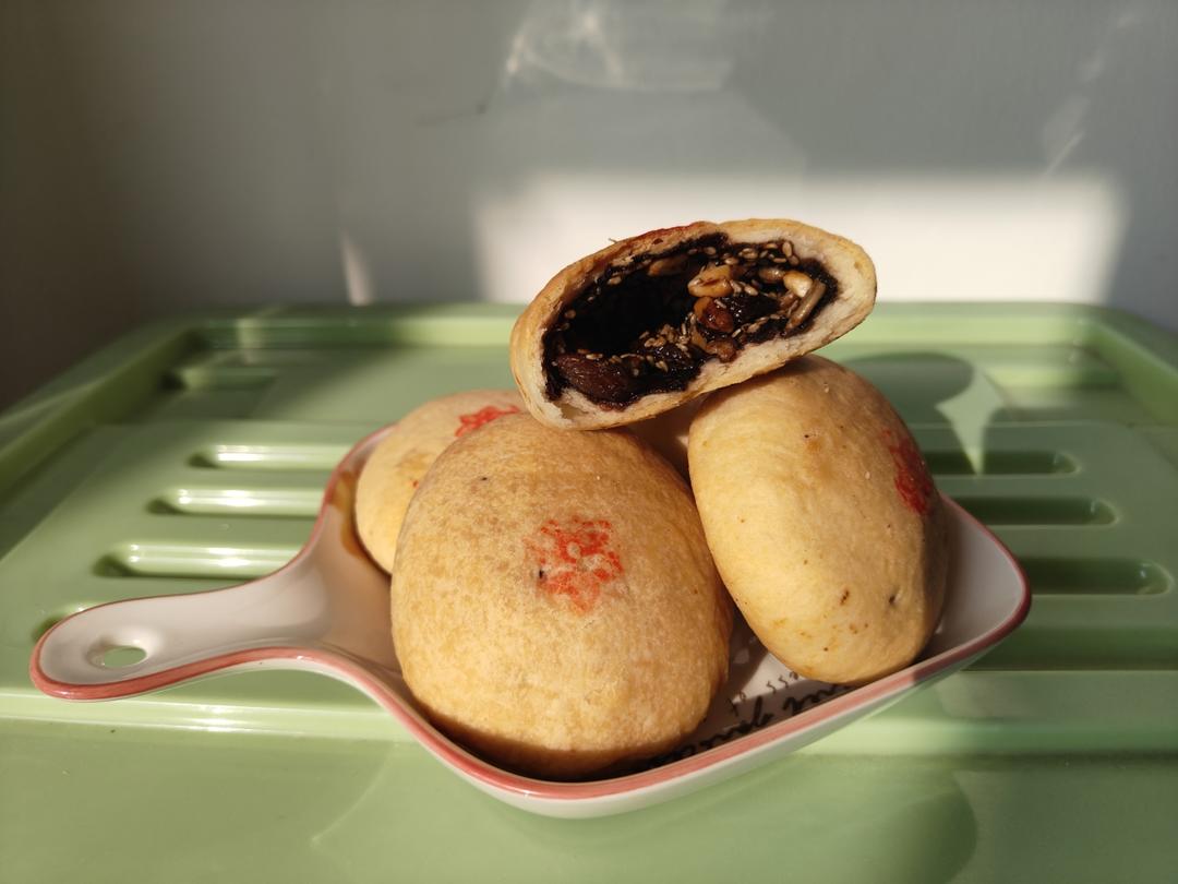 纯手工空心月饼