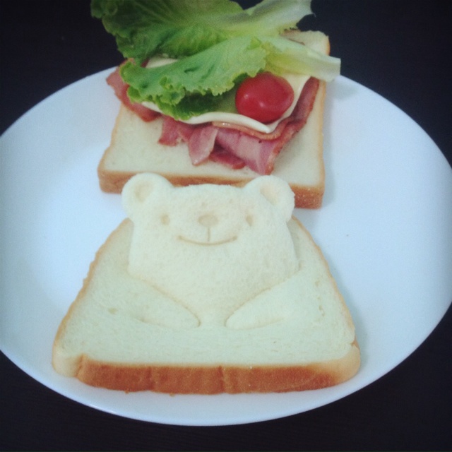 简单易做火腿三明治