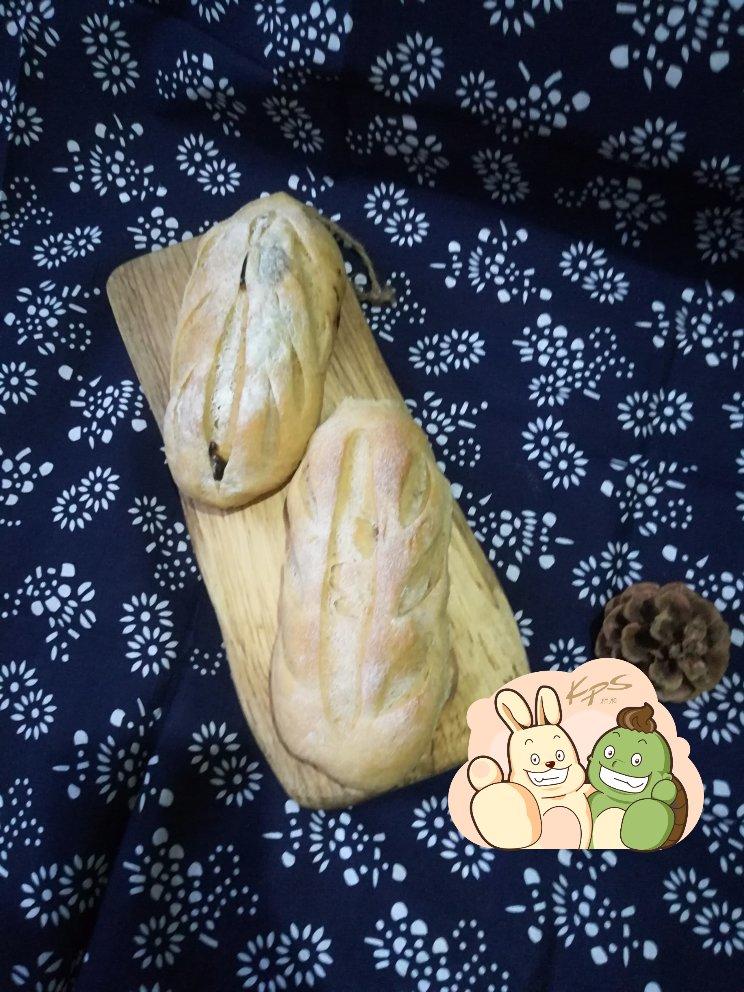 全麦红糖桂圆软欧包