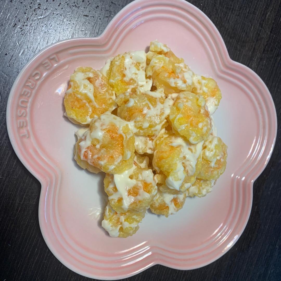 柏悦平替版芥末虾球