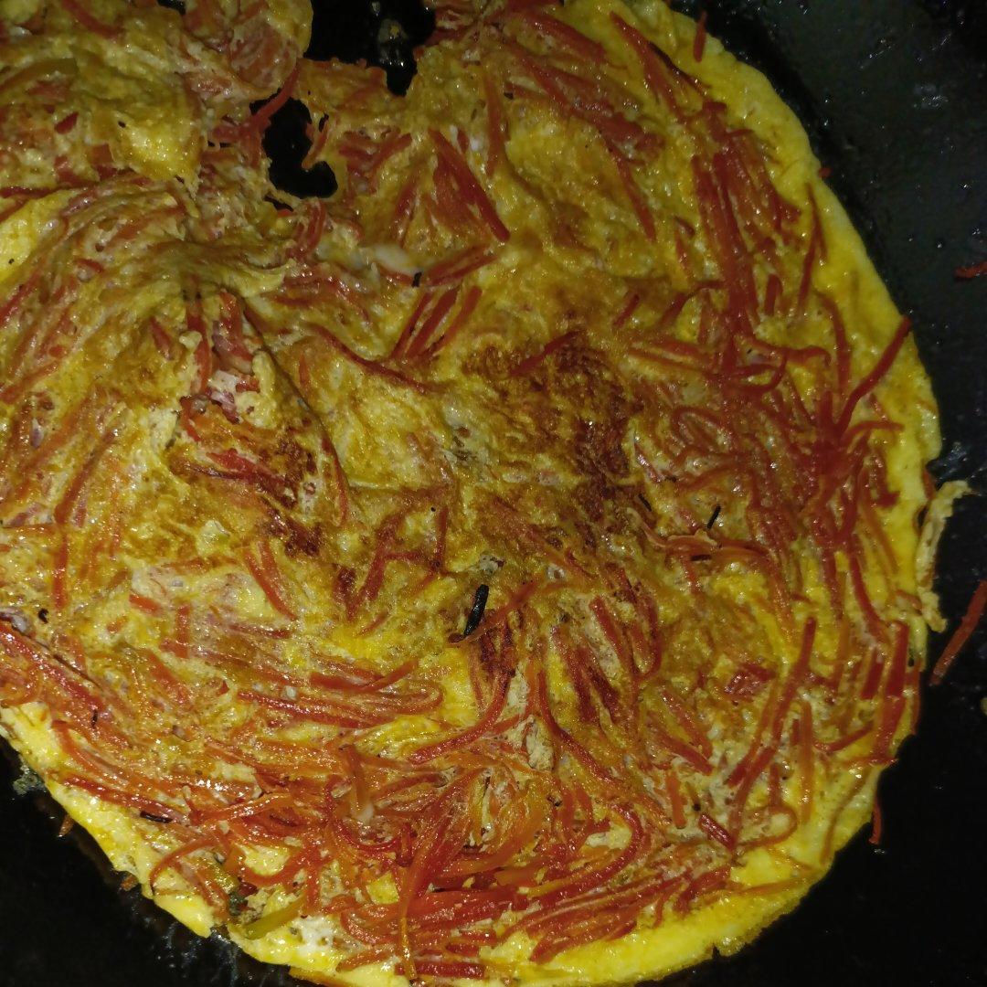 减脂餐-低脂无糖但香甜好吃的胡萝卜煎蛋