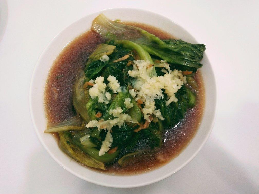 大头哥的海米炒生菜