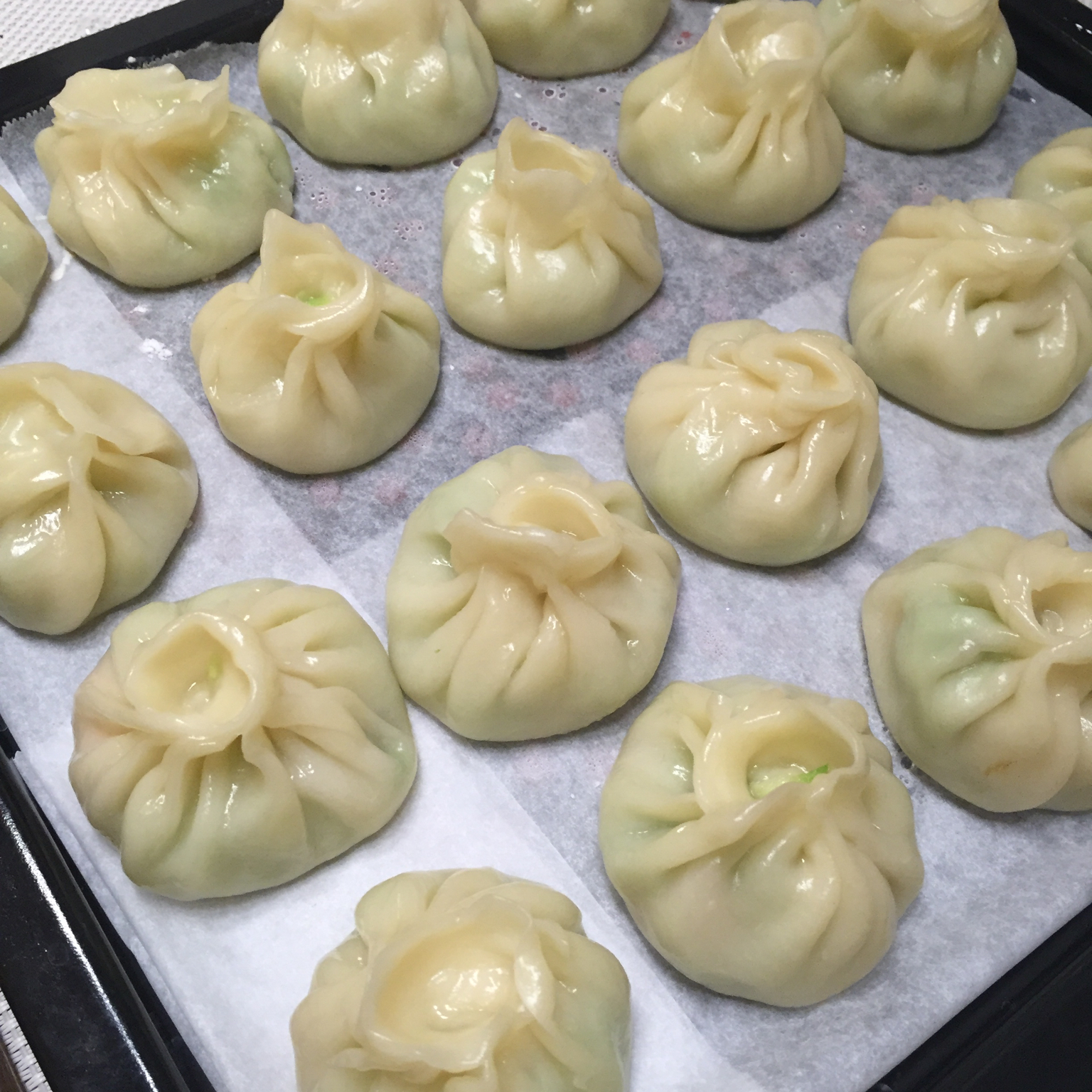 西葫芦虾仁扇贝丁饺子