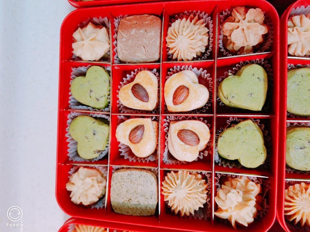 四种口味的蔓越莓曲奇