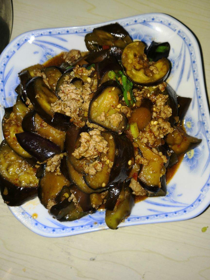 极简家常肉末茄子，不腌不蒸不过油