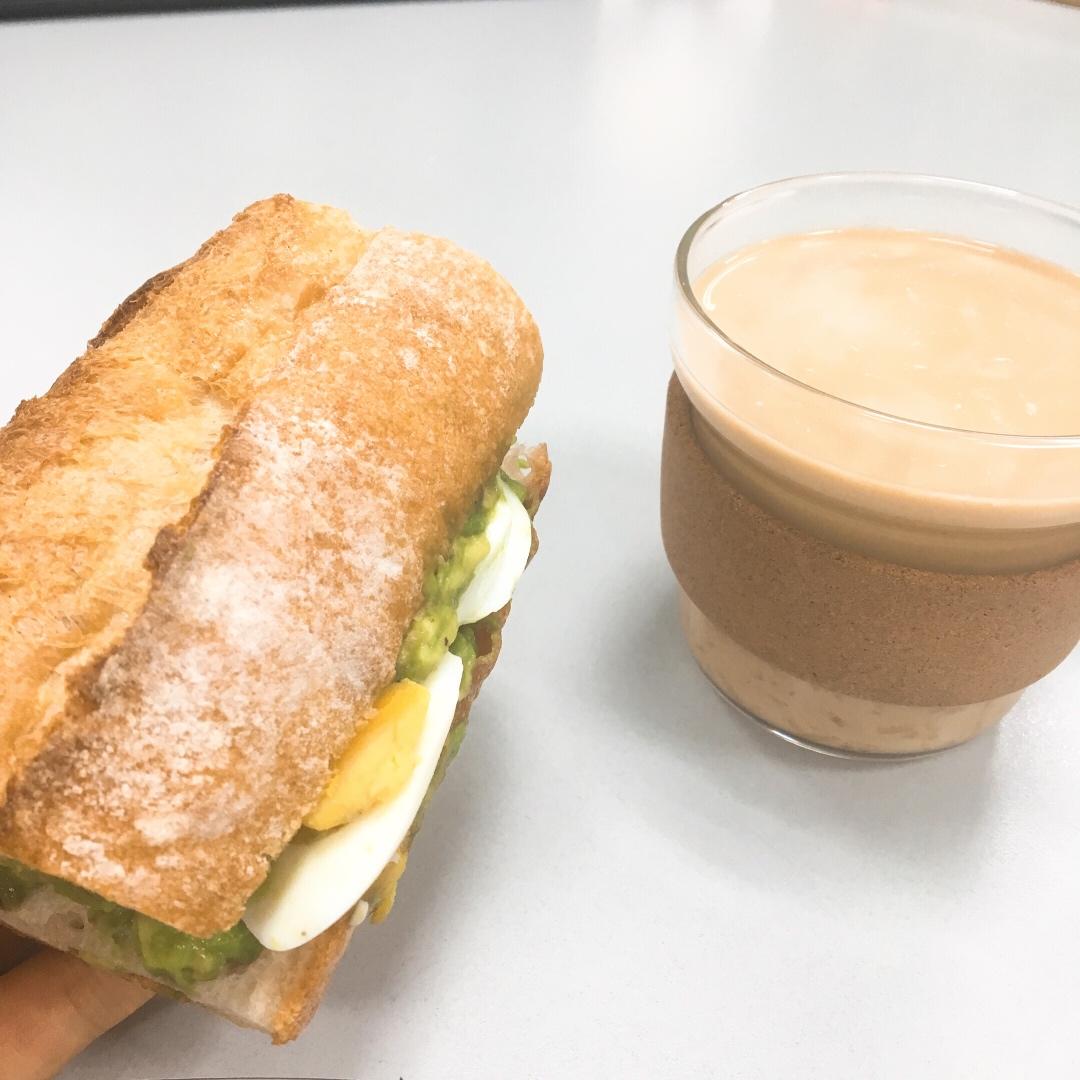 醪糟咖啡拿铁冷热饮【轻卡饮品】
