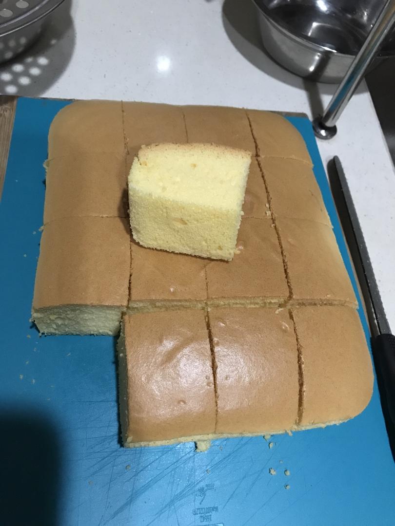 超细腻绵软❗️古早蛋糕