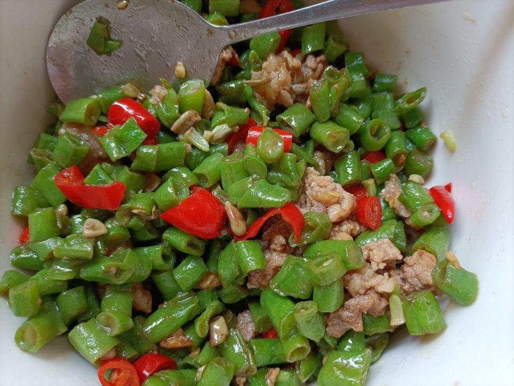 辣炒肉末豆角