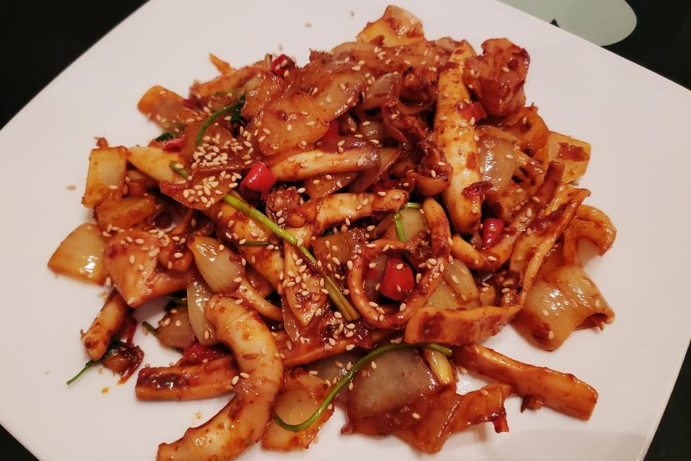 香辣鱿鱼~烧烤味（铁板鱿鱼）