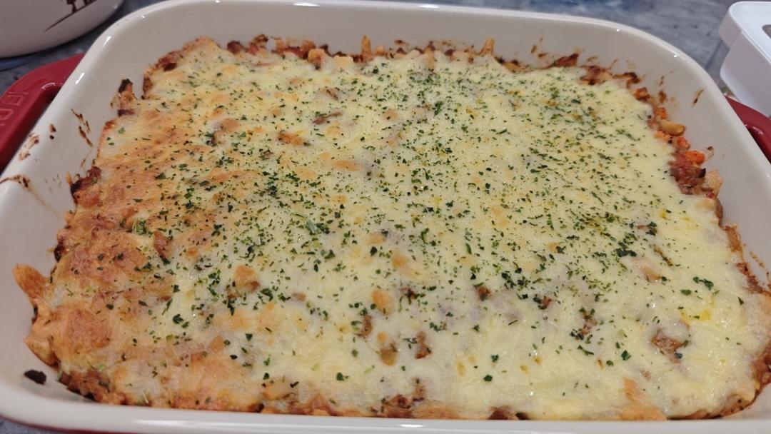 蕃茄肉酱奶酪焗饭