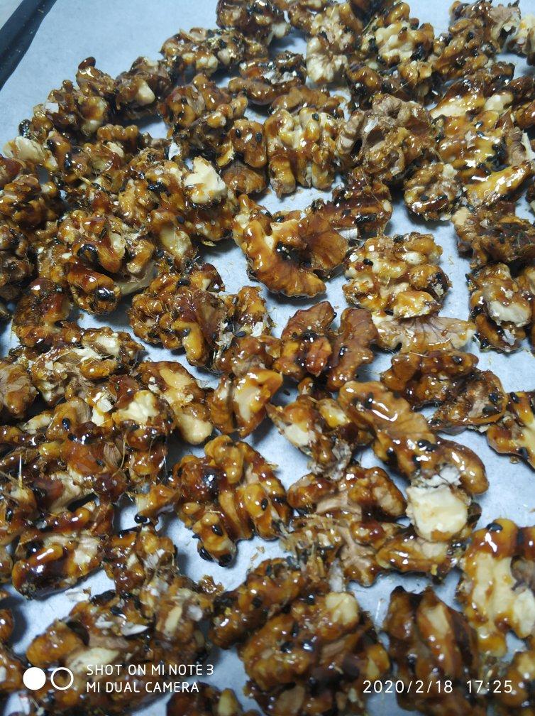 【琥珀核桃仁】冰糖无油不粘手