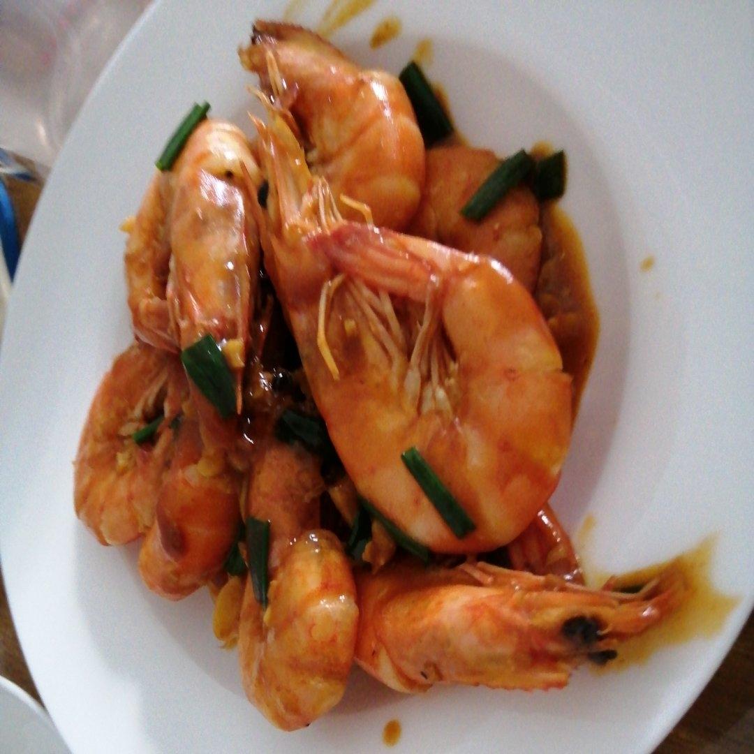 十分钟做好吃的红烧大虾