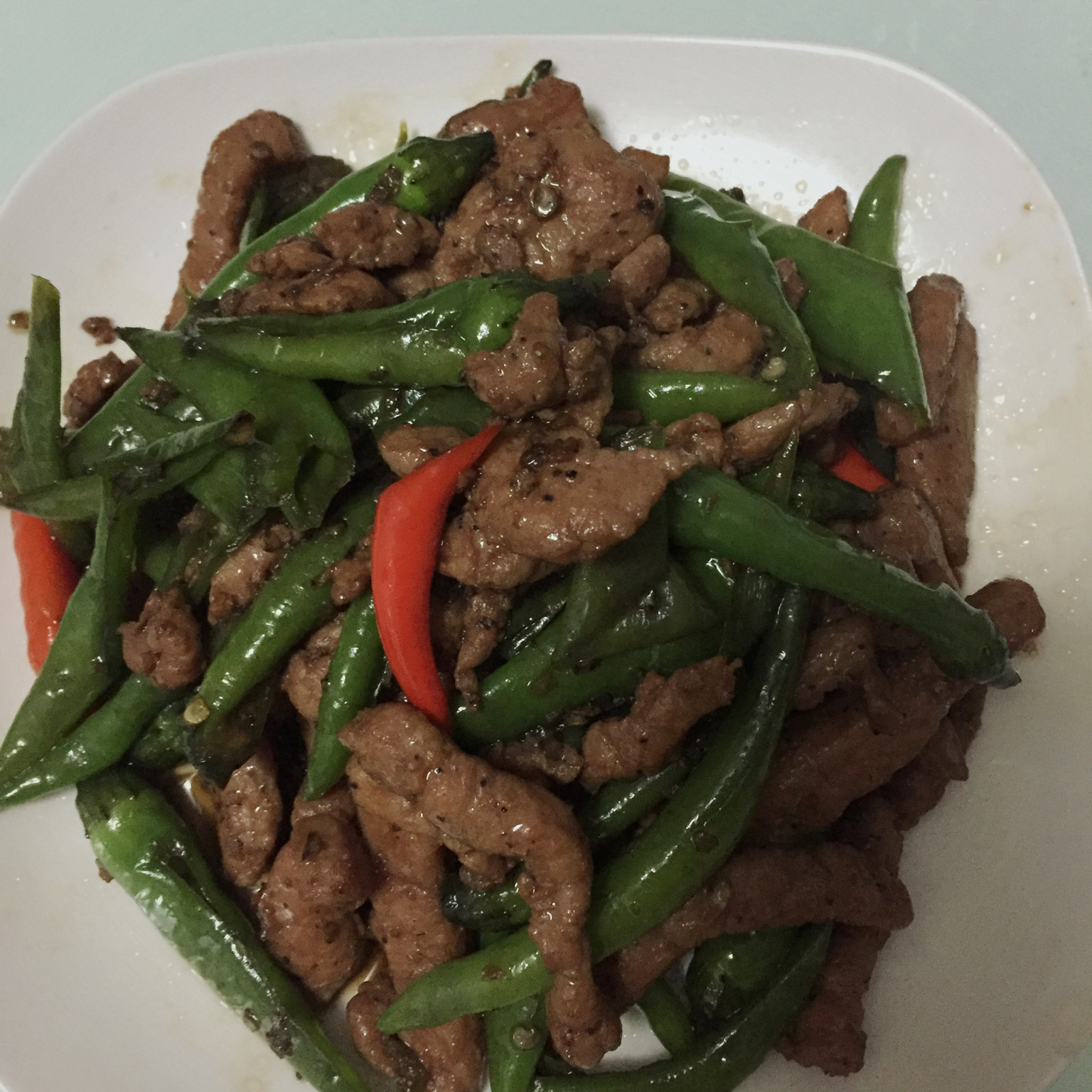 青椒牛柳
