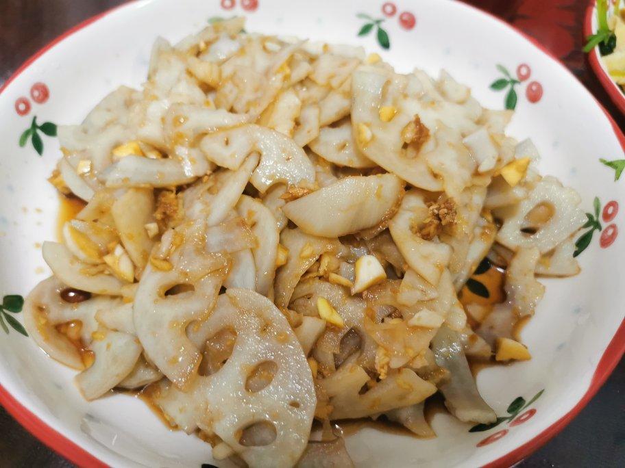 凉拌藕片