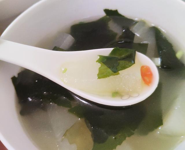冬瓜海菜汤的做法