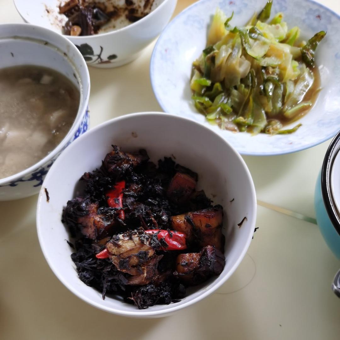 梅干菜烧肉家常做法