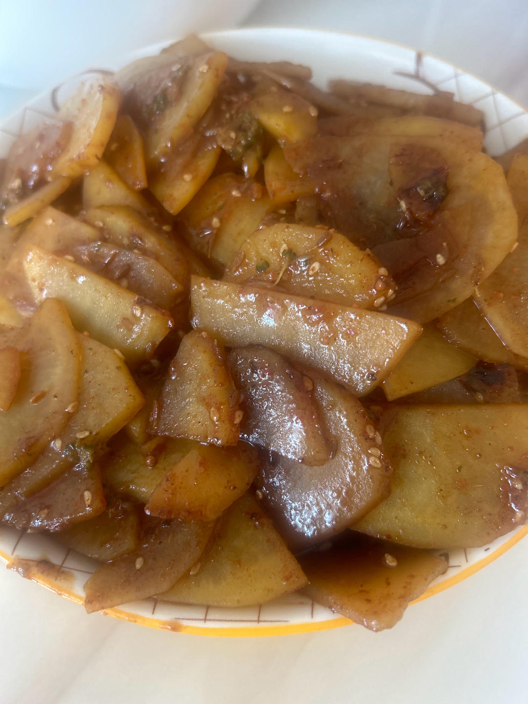 一定要做一次的孜然土豆片