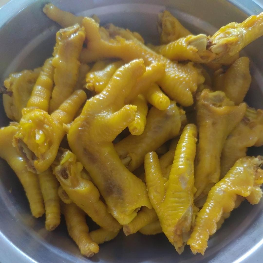 盐焗鸡爪(比外面卖的还好吃)