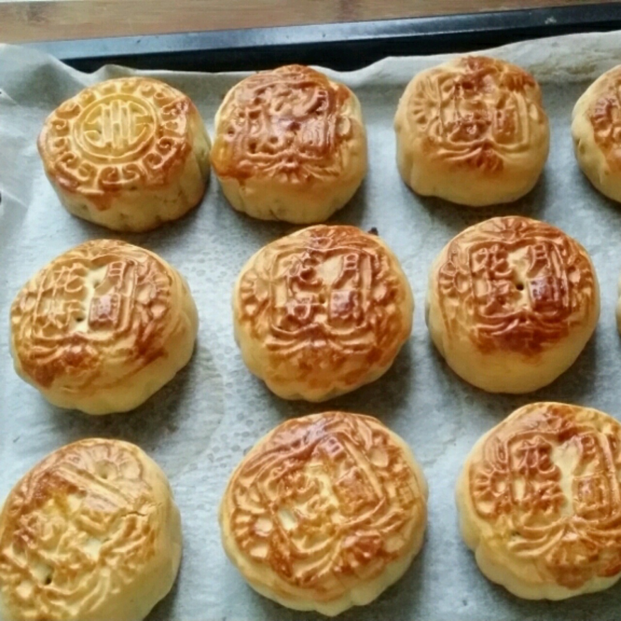五仁月饼
