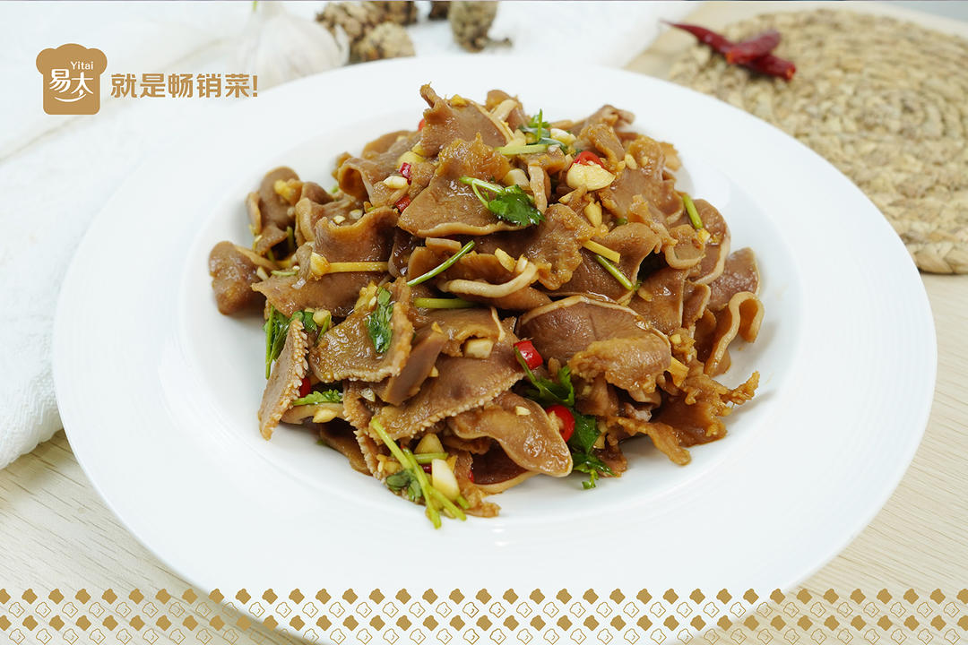 夏日消暑—凉拌口条