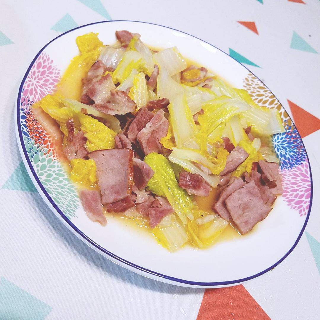 培根娃娃菜