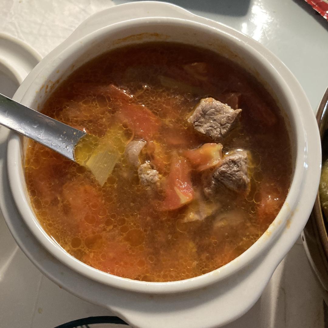 超下饭的牛肉柿子汤