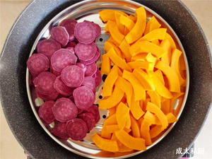 奶香紫薯小南瓜的做法 步骤1