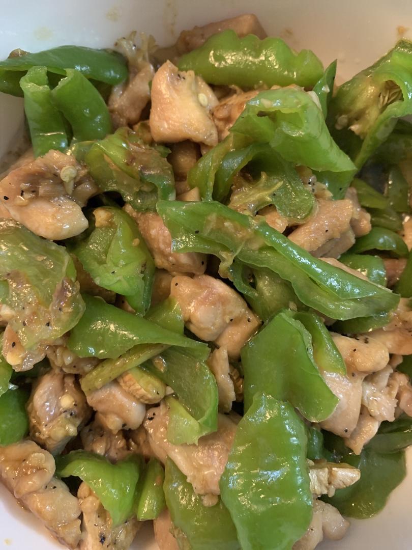 超嫩的小炒鸡胸肉