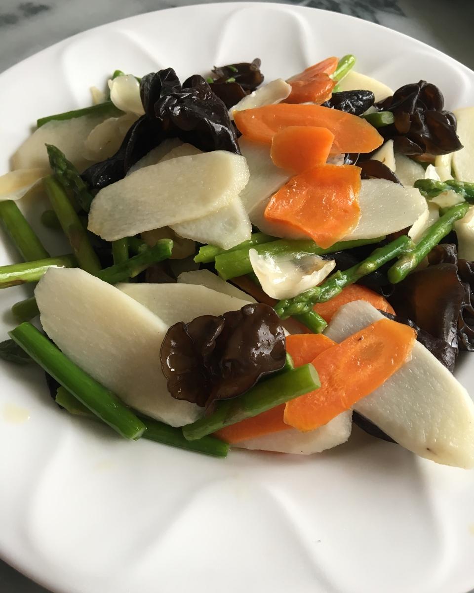 淮山（山药）炒木耳