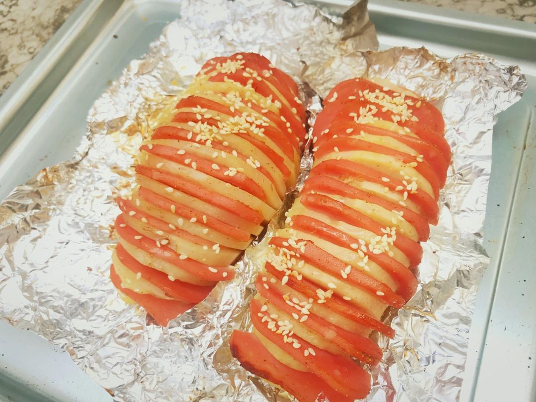 培根风琴烤土豆